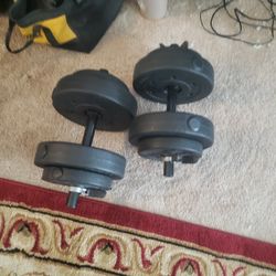 Two 20 Pounds Weights 