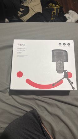 Fifine microphone. willing to negotiate