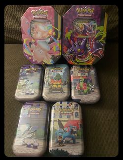Pokemon cards mini tin, tins