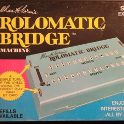 Milton Bradley Rolomatic Bridge Machine