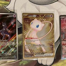 Pokemon 151 Ultra Premium Collection Promo Set Metal Mew Sealed Mew ex & Mewtwo