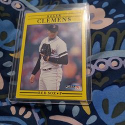 Roger Clemens Card