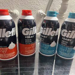 Gillette shaving cream