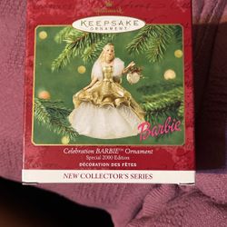 Celebration Barbie Ornament. Collectors Series