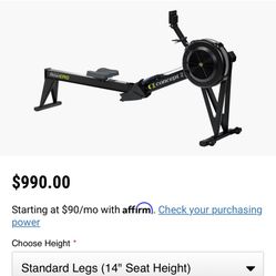 Concept 2 Rower