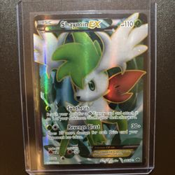 Shaymin EX Full Art 94/99 Next Destinies Holo Pokemon Card 2012