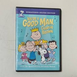 Snoopy Youre A Good Man Charlie Brown Delux Edition DVD Video