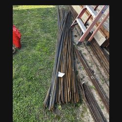 Rebar 10ft Rebar Number #3 Asking $3 Each 