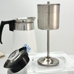 Corningware Vintage Coffee Tea Pitcher Large, Collectible Kitchen Items Home Decor