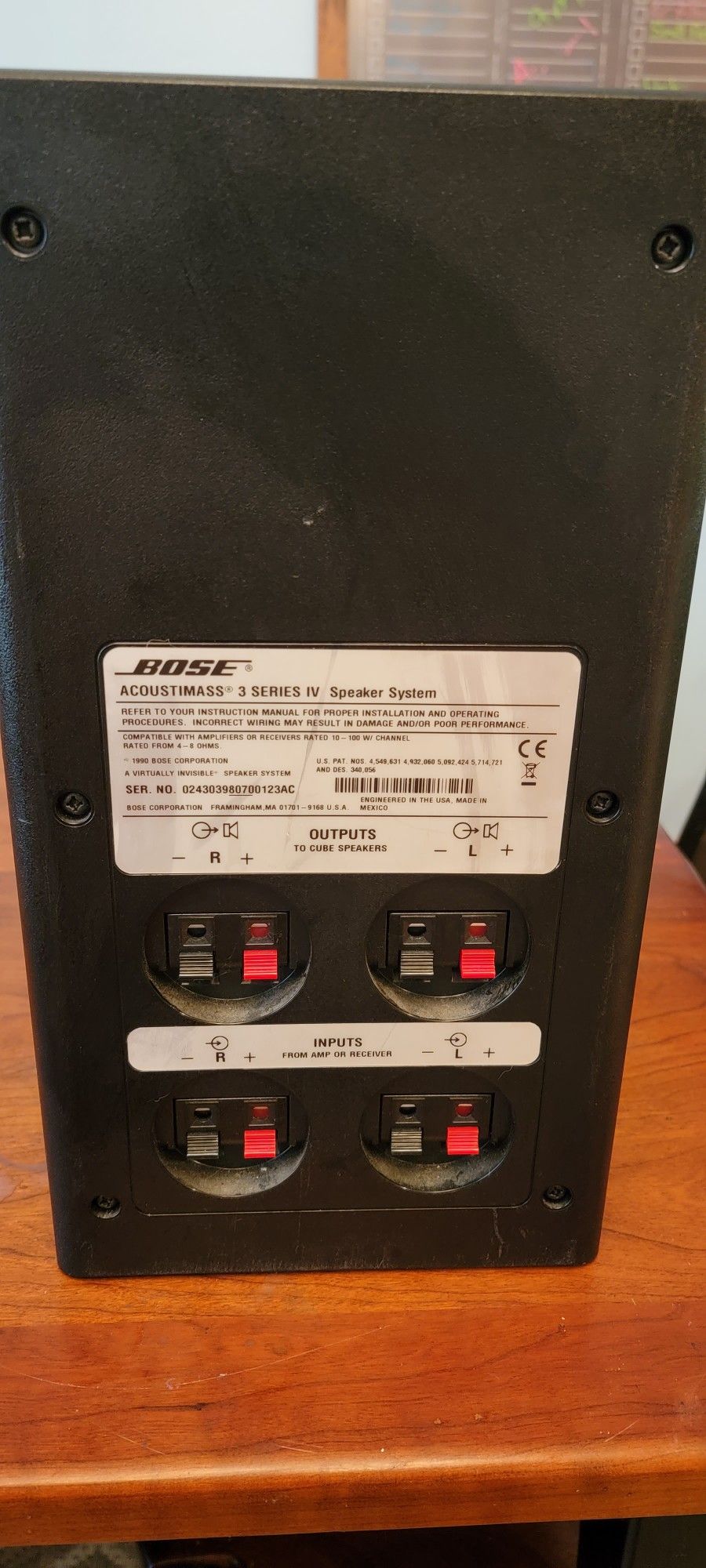 Bose Acoustimass 3 Series IV for Sale in S Harrisn Township NJ