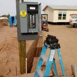 Power Pole Drops/ Installs.