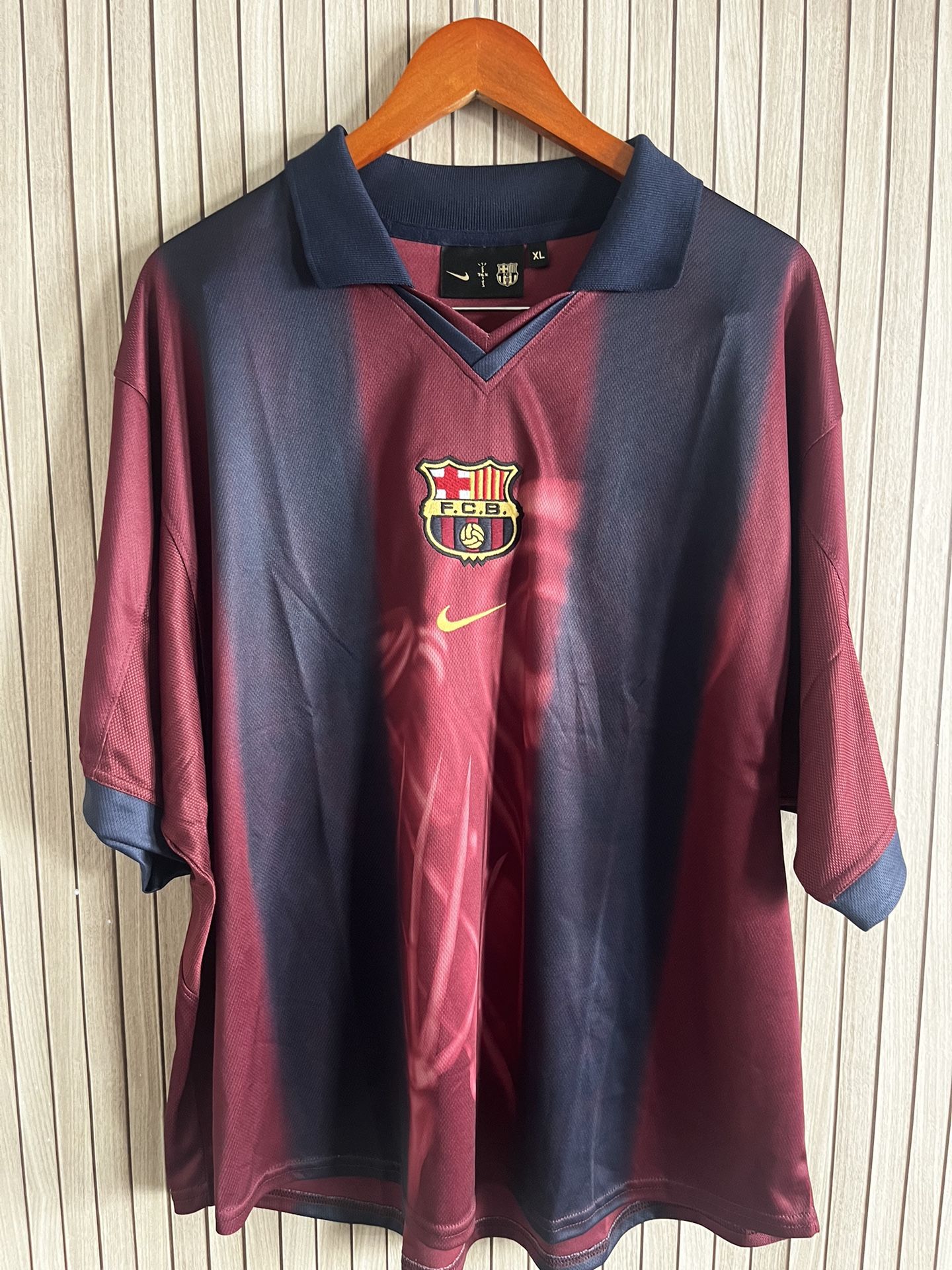 Travis Scott Barcelona Soccer Jersey Cactus Jack Brand New Men’s With Receipt FC