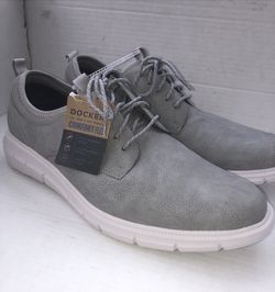 Dockers Men's Manning Business Casual Shoes Comfort Flex gray size 12m
