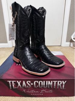 Texas country boots