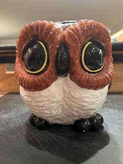 Cookie Jar Owl by Big Sky Carvers 