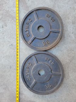 35 Lb Olympic Plates
