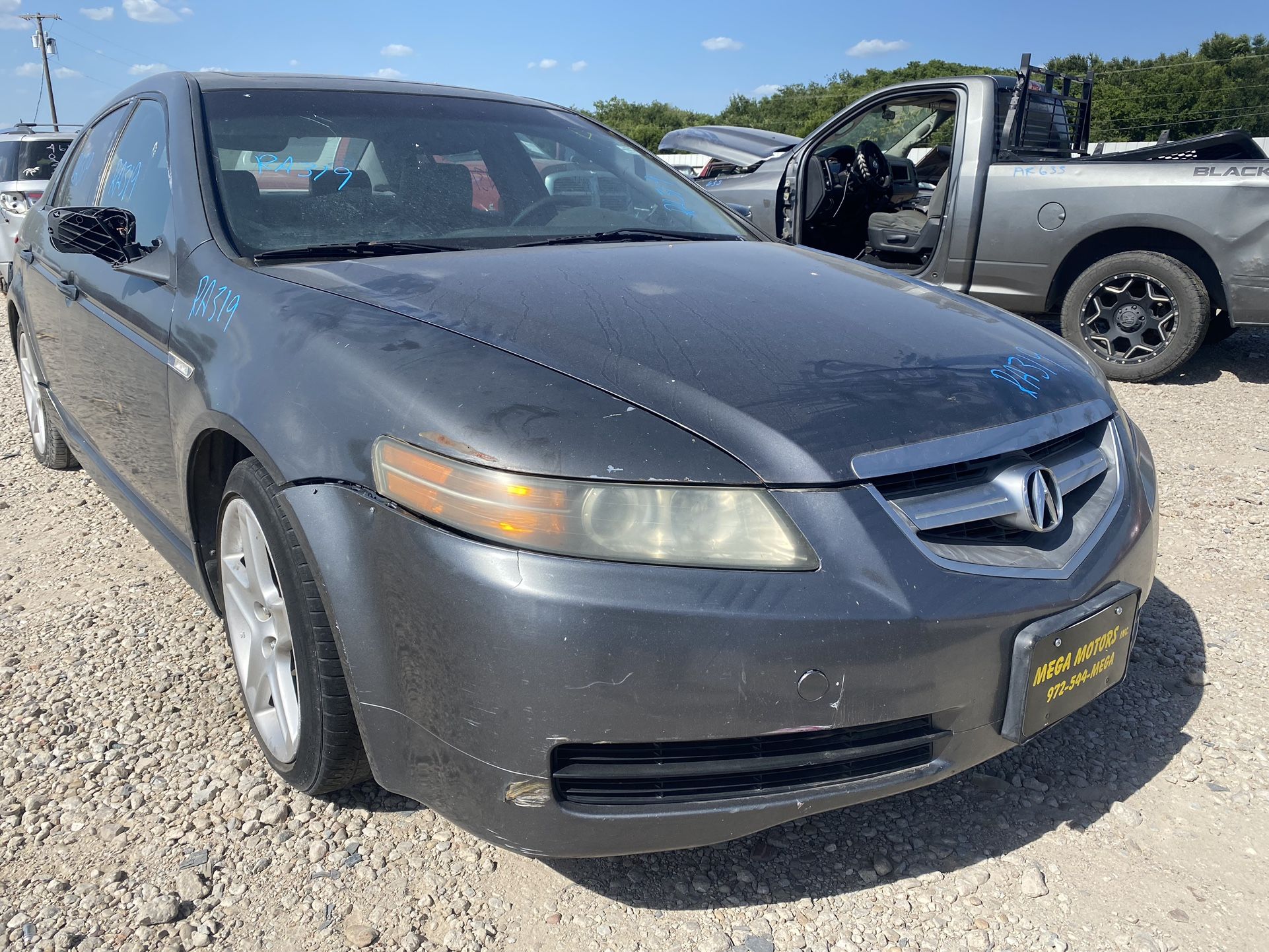 2005 acura TL 3.2L motor for parts only / partes de acura TL