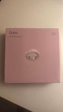 Size 10 Oura Ring 4 Ceramic - Petal Pink