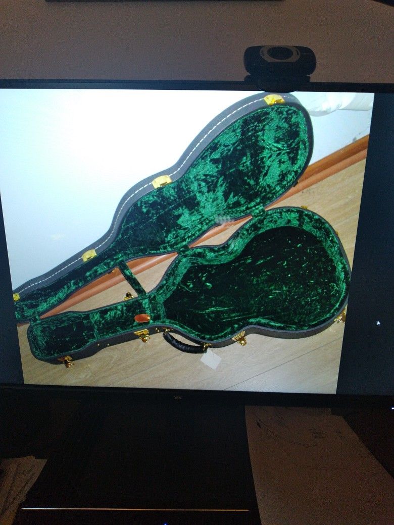 New Silver Creek Archtop Classical Hard Shell Guitar Case