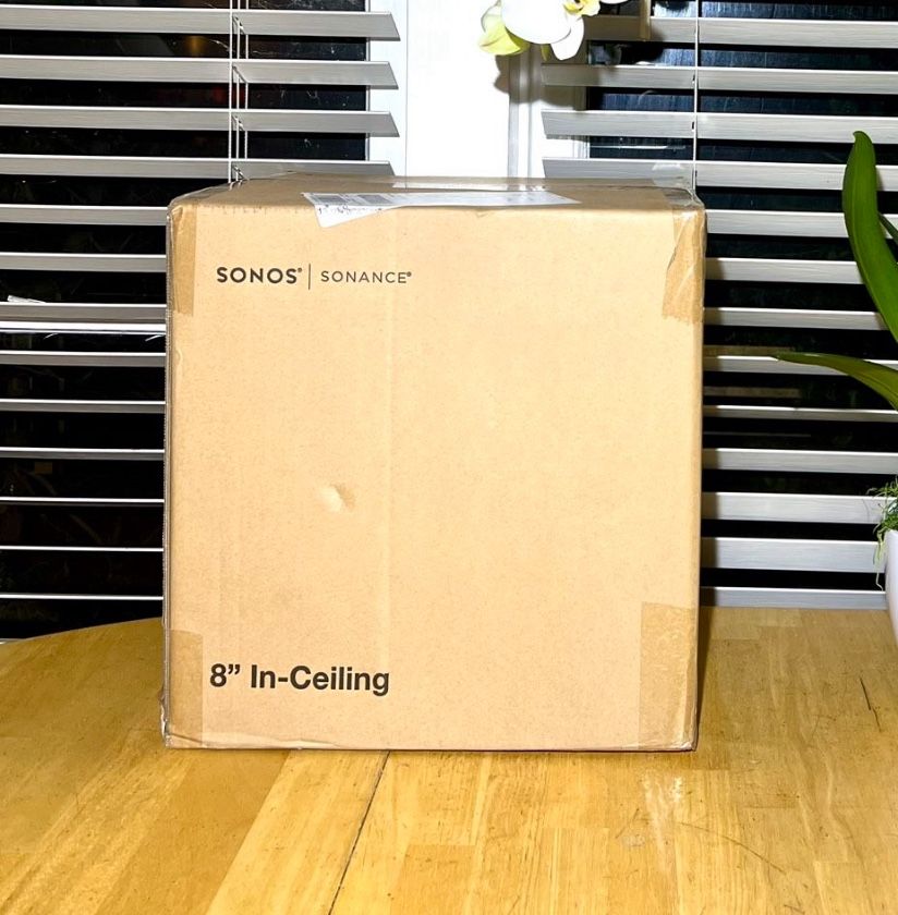 Sonos In Ceiling Speakers. Brand New. Size 8”. Sonos 8” in-ceiling Speakers. Brand New.