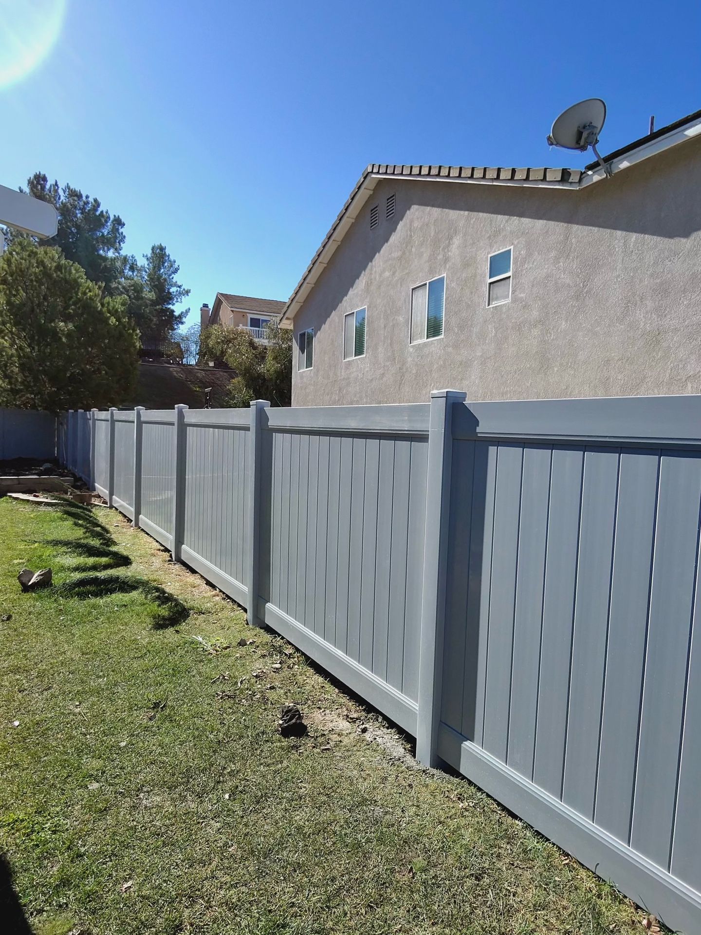 Vinyl Fence 