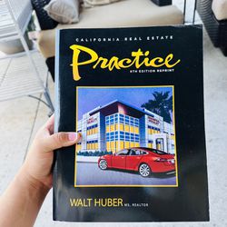 California Real Estate Practice 8th Edition Walt Huber
