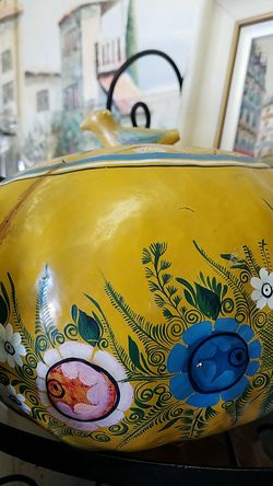 Gourd, pretty painted
