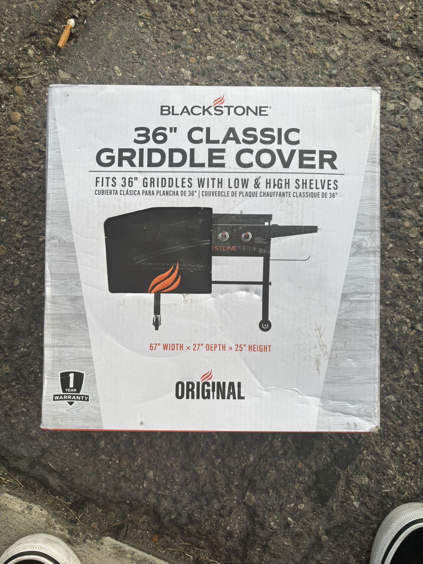 NIB BlackStone 36” Classic Griddle cover