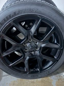 22in ram rims an tires !