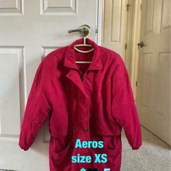 Women's  jacket  -  $5  (red)
