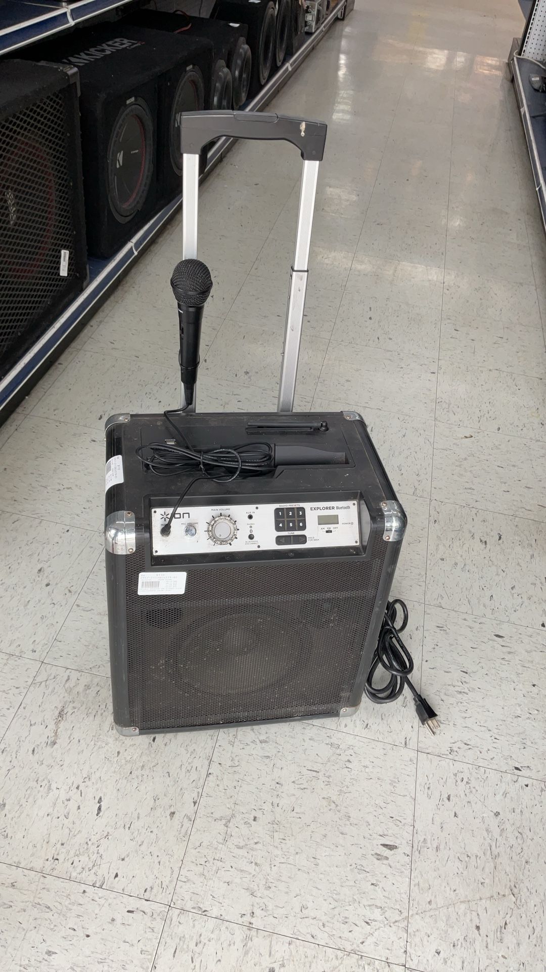 Ion Explorer Karaoke Machine/speaker