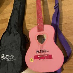 sehoenhui guitar pink acoustic girls kids musical instrument 