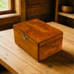 111 YEAR OLD Fine Vintage Original Art Jewelry Cigar Dresser Box NY Made Antique New York City History HILLCREST / UNIVERSITY HEIGHTS