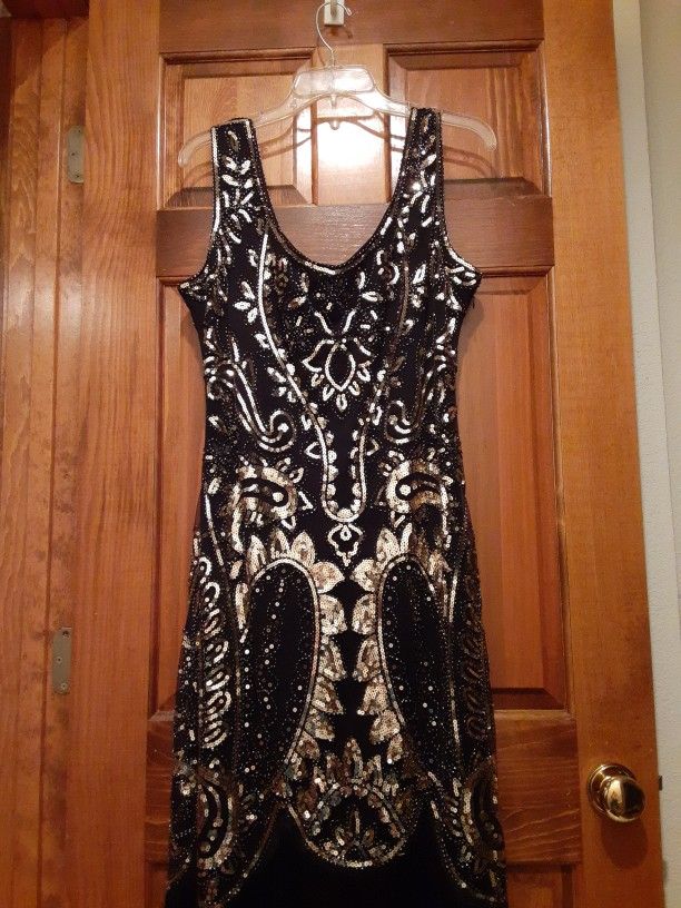 Nwots Women's Size L Roaring 20's Costume 