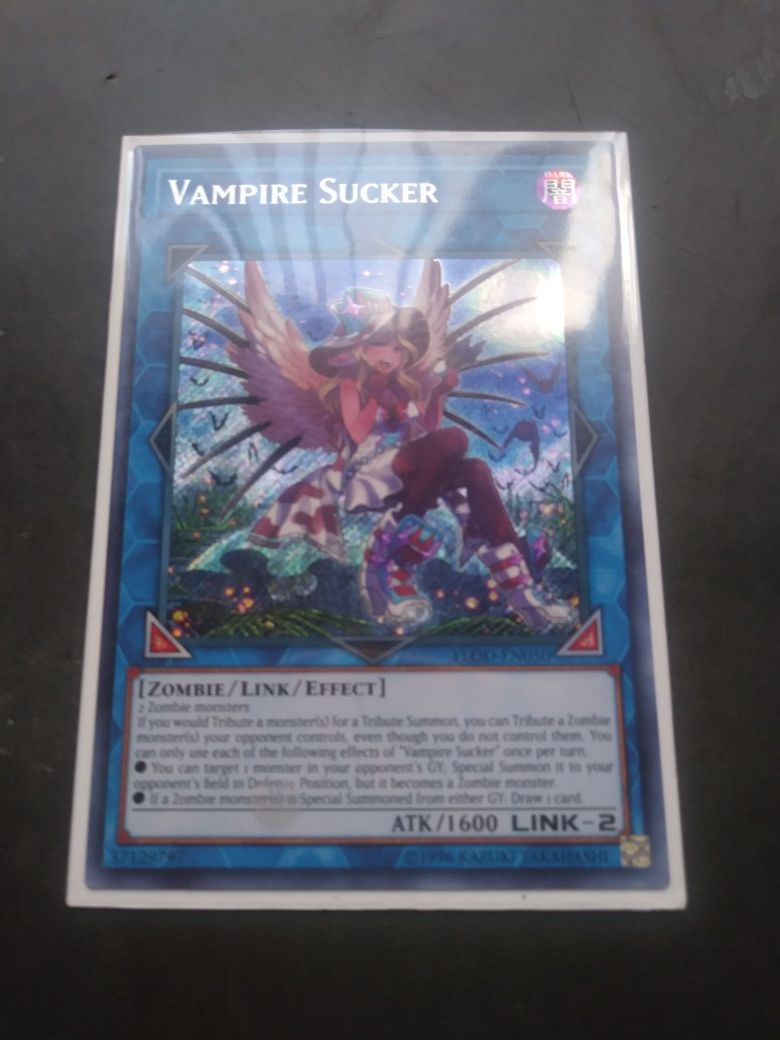 Yugioh/Yu-Gi-Oh/Vampire Sucker Secret Rare Unlimited Near Mint
