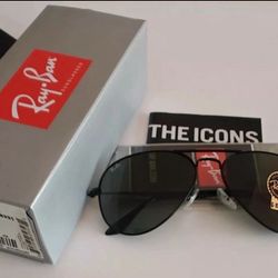 Rayban Aviator Sunglasses New In Box