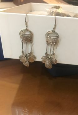 Sterling silver earrings