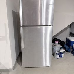 Refrigerator Whirlpool Stainless Steel