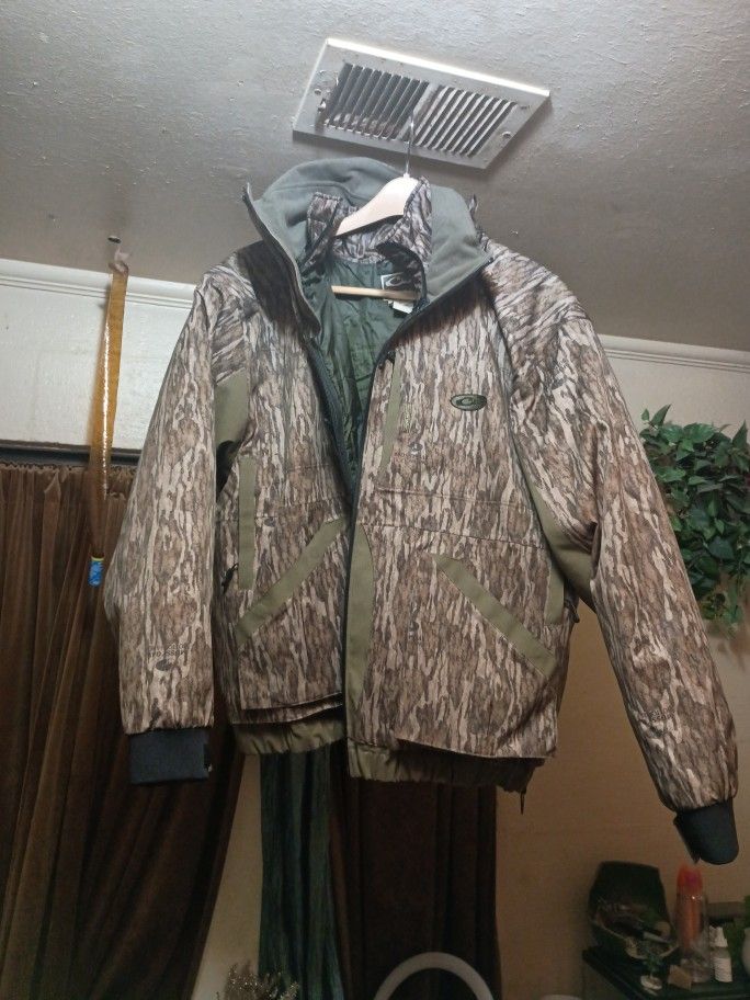 Drake Reflex 3-in-1 Plus 2 Jacket Lst Bottomland Xlarge