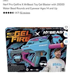 Mr beast nerf gun