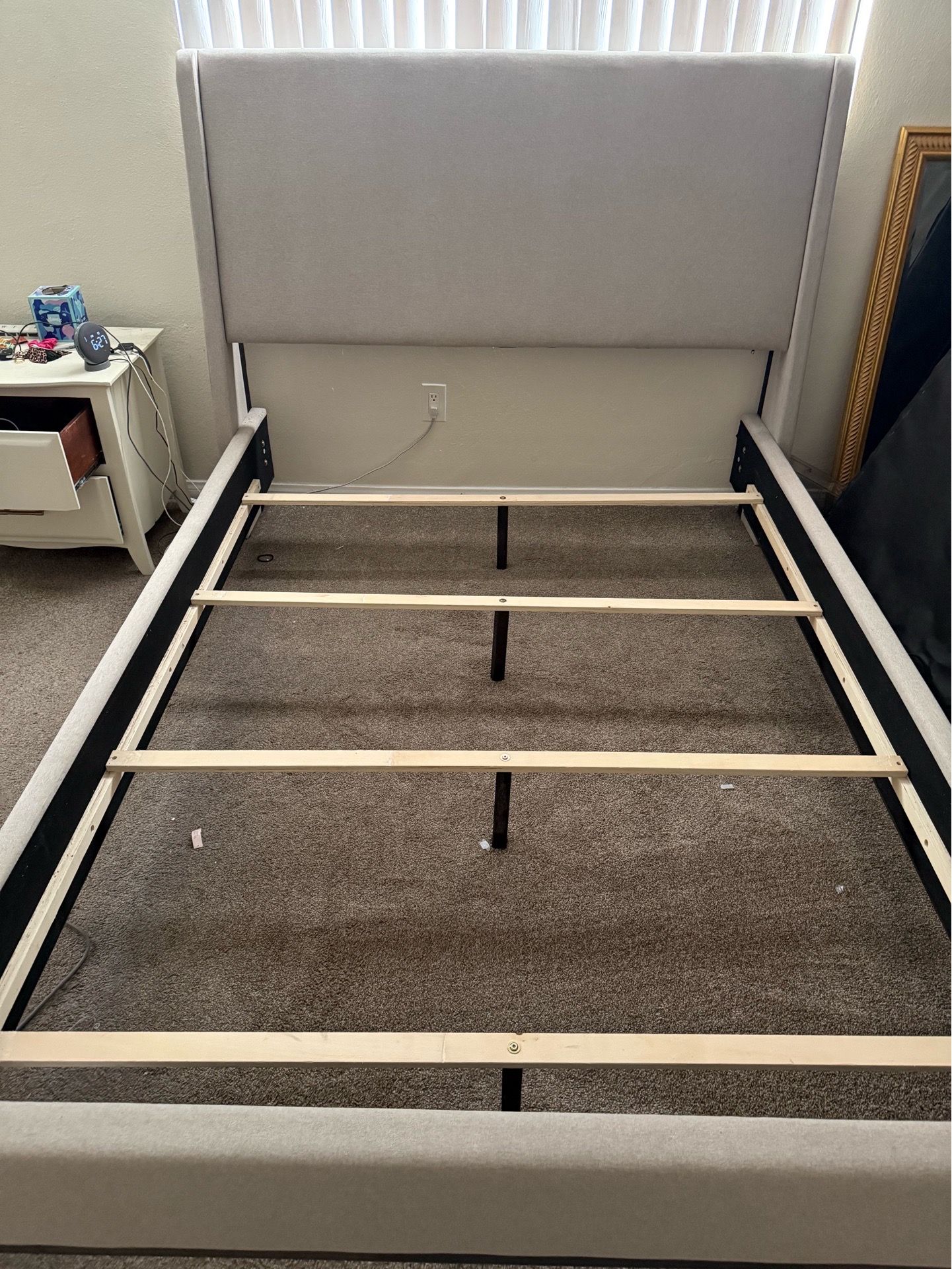 Queen bed frame