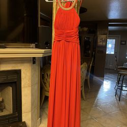 Red Prom Dress (small)