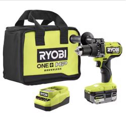 ONE+ HP 18V Brushless Cordless 1/2 in. Hammer Drill Kit 4.0 Ah HIGH PERFORMANCE