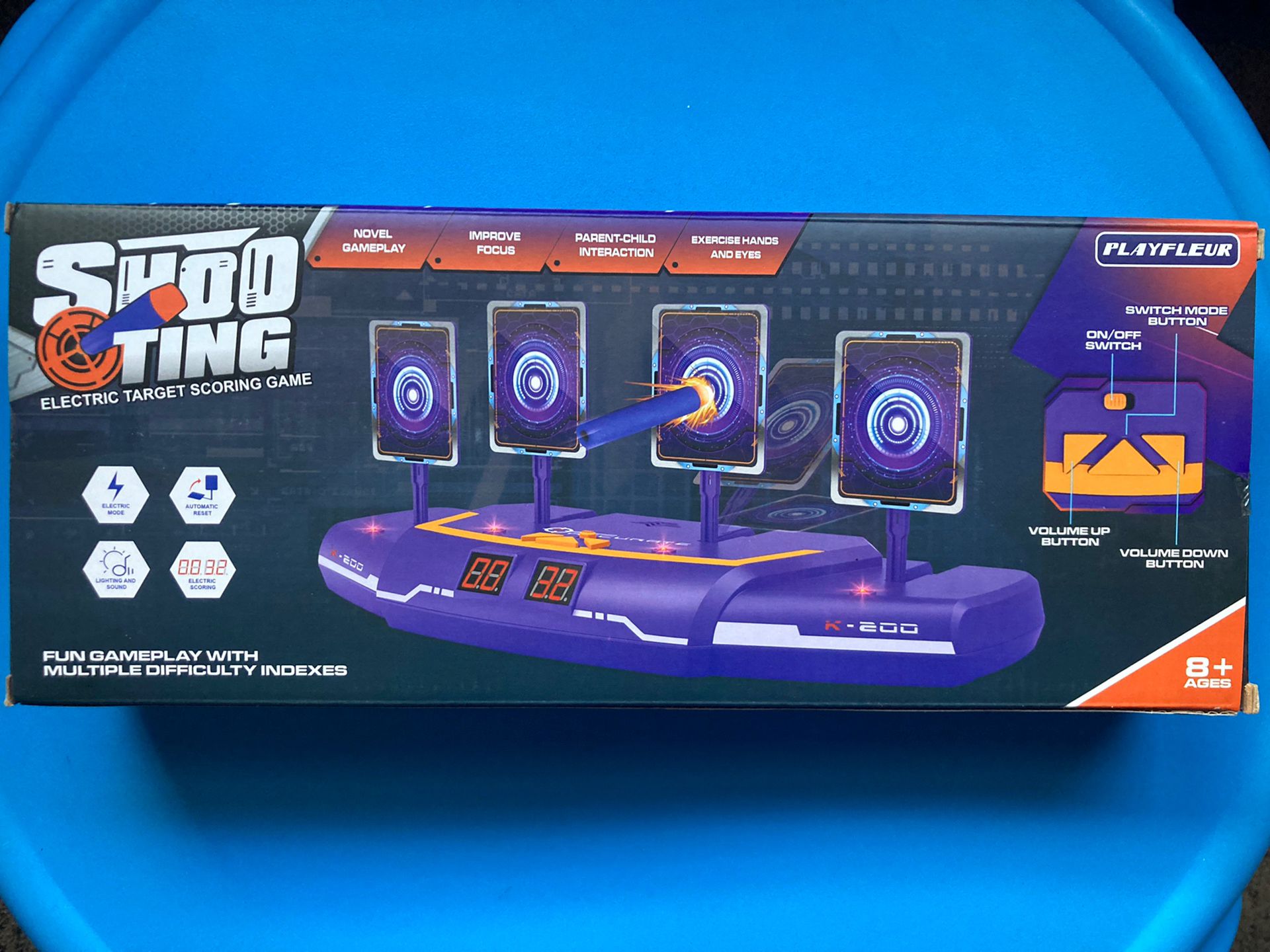 Nerf Gun Eletronic Shooting Target