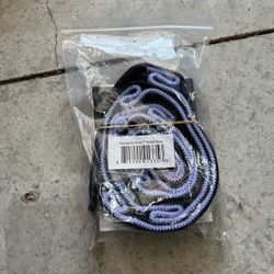 Therapists Choice Stretch Strap Physical Therapy Exercise Black and Purple