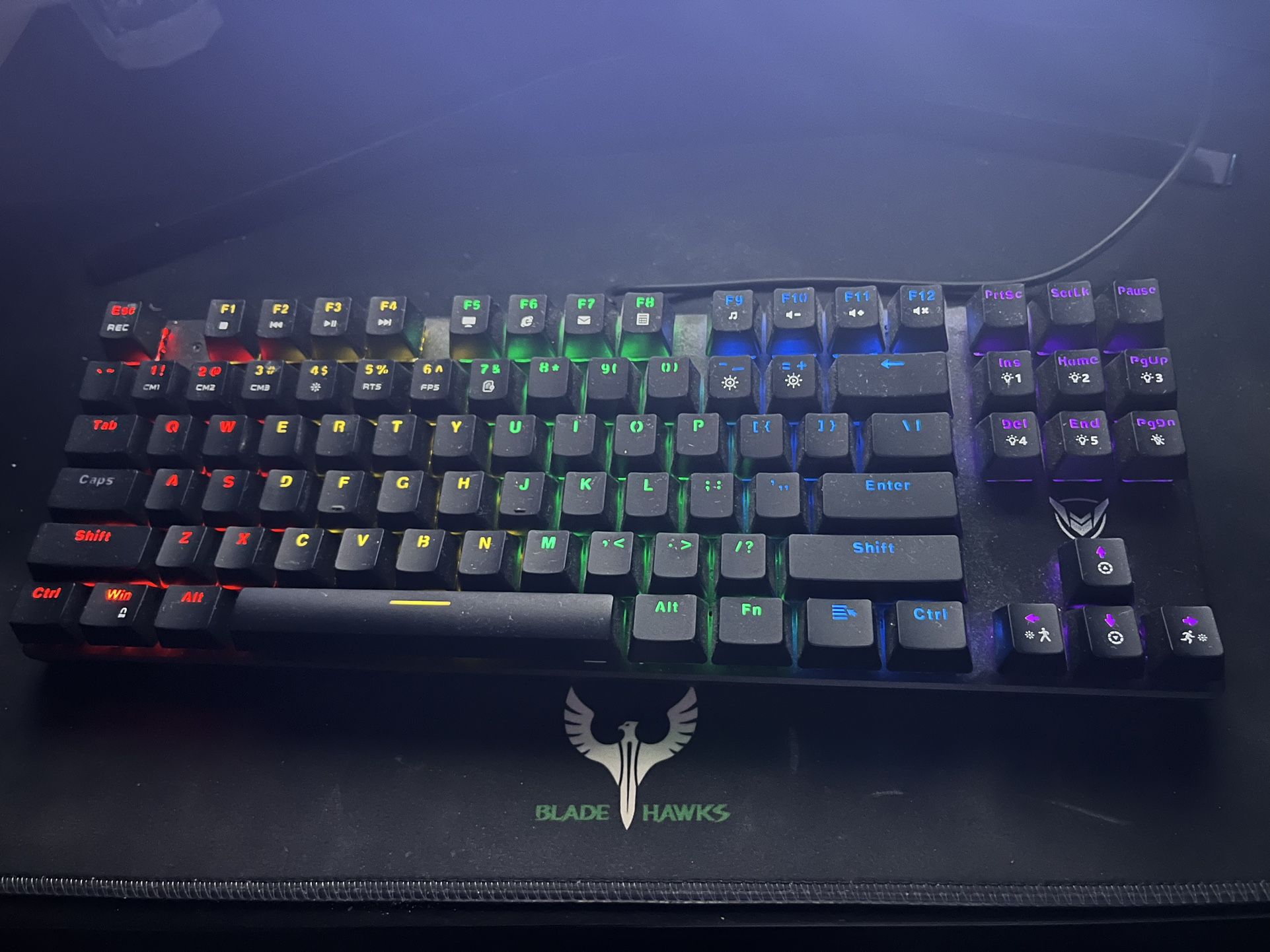 RGB Light Up  75%  Mechanical Gaming Keyboard 