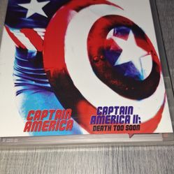 DVD  - Captain America ( 1979) - Captain America 2: Death Too Soon  (1979
