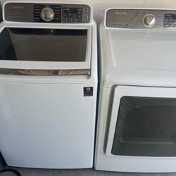 Samsung Washer And Electric Dryer 5.0&74 Cuft