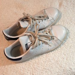 Adidas Stan Smith Sneakers – White/Navy – Women’s 7.5 – Great Condition
