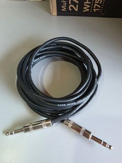 15 feet livewire shielded balanced canle 18199 #J0925